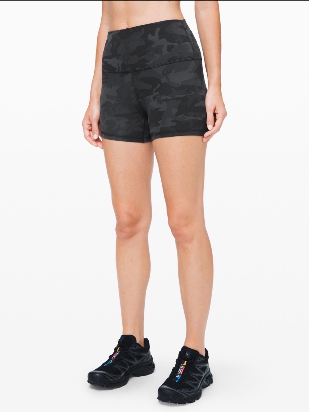 Lululemon Size 6 Align 4" Shorts Incognito Camo High-Waist